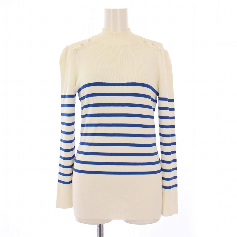 BORDERS & BALCONY ボーダーズアットバルコニー　ホワイトニット BORDERS at BALCONY ニット セーター 「BORDERS BALCONY