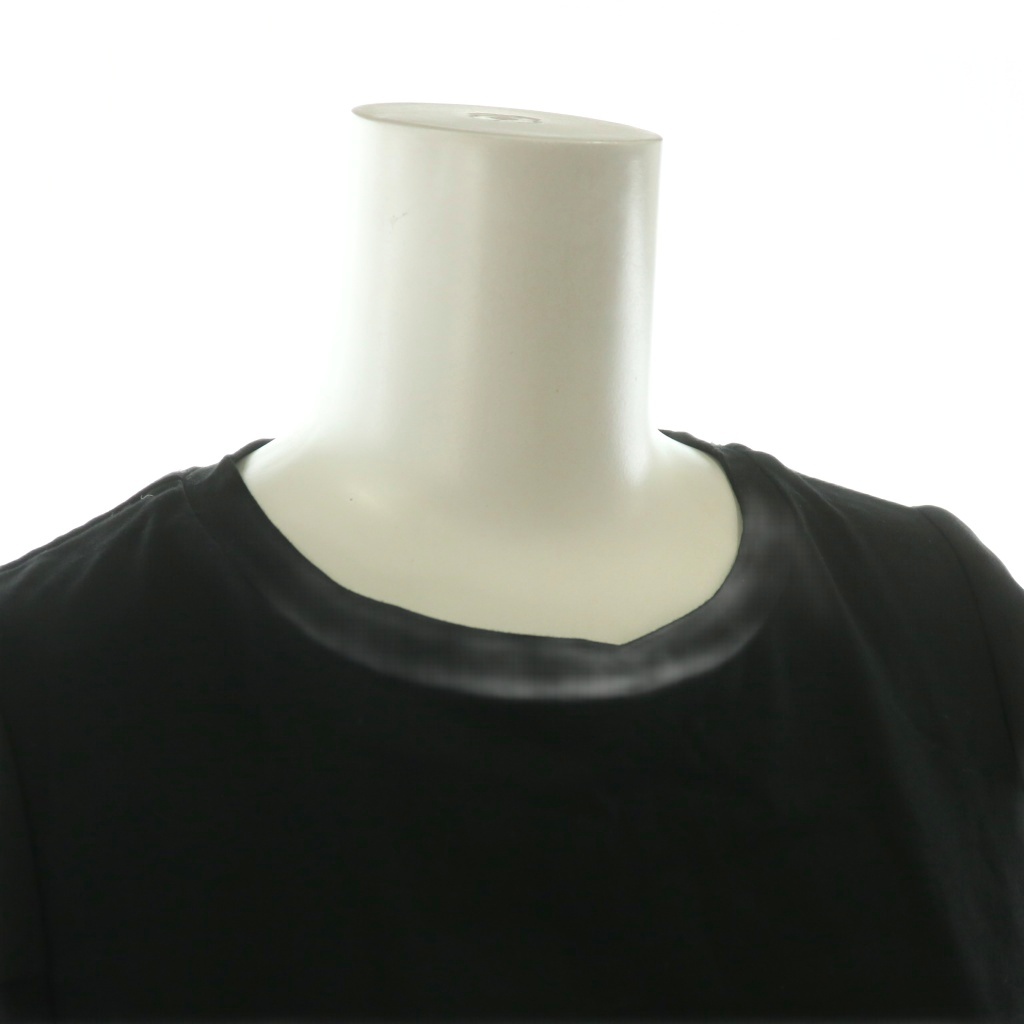 美品 theory luxe 20th限定ロゴ　Tシャツ 黒 38 セオリーリュクス＞ブランド誕生20周年を記念して スペシャル