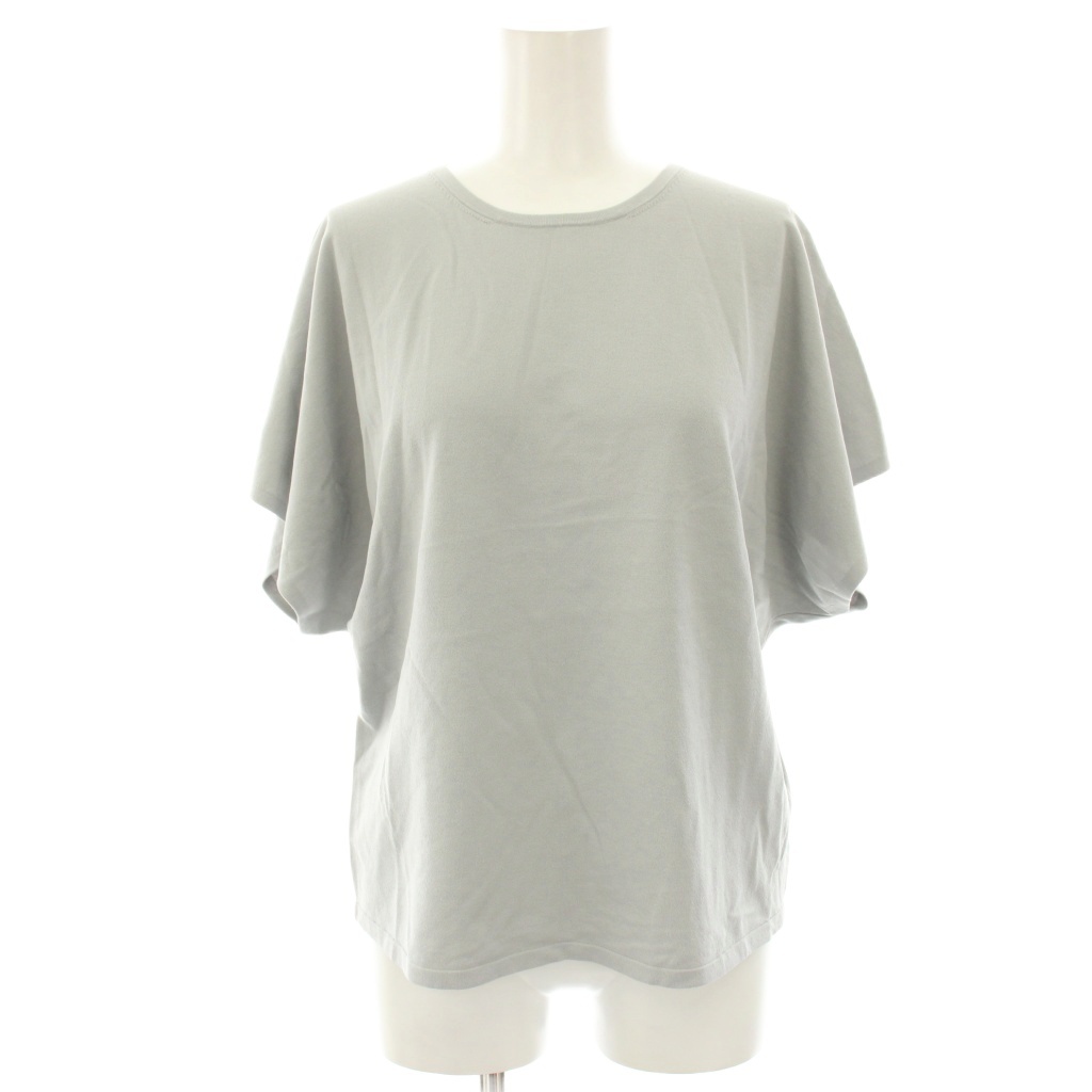 25SS 新品タグ 現行✨セオリー ウースタークレープ編みニット カットソーM セオリー Theory 25SS WOOSTER CREPE KNIT BAT WING TOP J