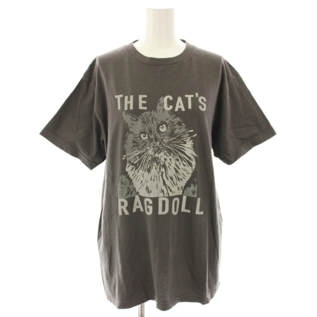 ウィムガゼット　CATS Tシャツ新品未使用 ウィムガゼット Whim Gazette 24SS CATTシャツ カットソー 半袖