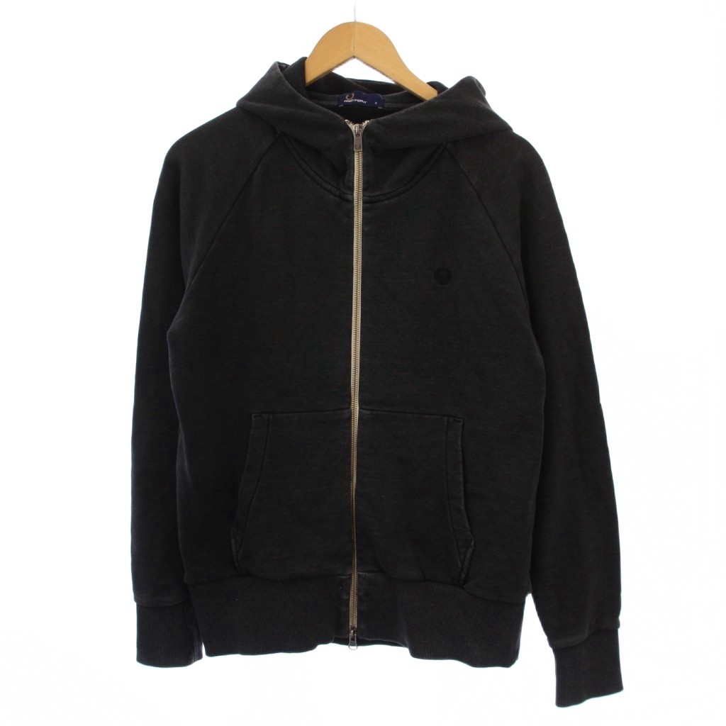 フレッドペリー FRED PERRY ループバックフーデッドスウェットパーカー 