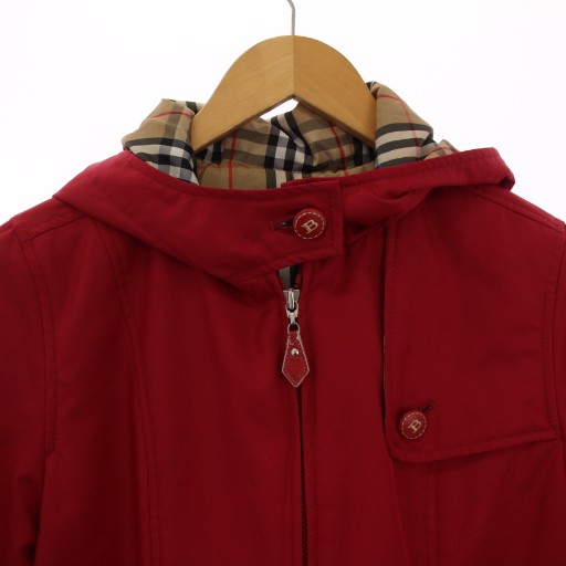 バーバリー ロンドン BURBERRY LONDON 中綿ジャケット ジップアップ