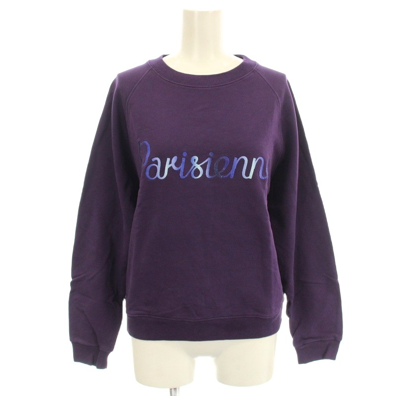 中古】メゾンキツネ MAISON KITSUNE Parisienne ロゴ スウェット
