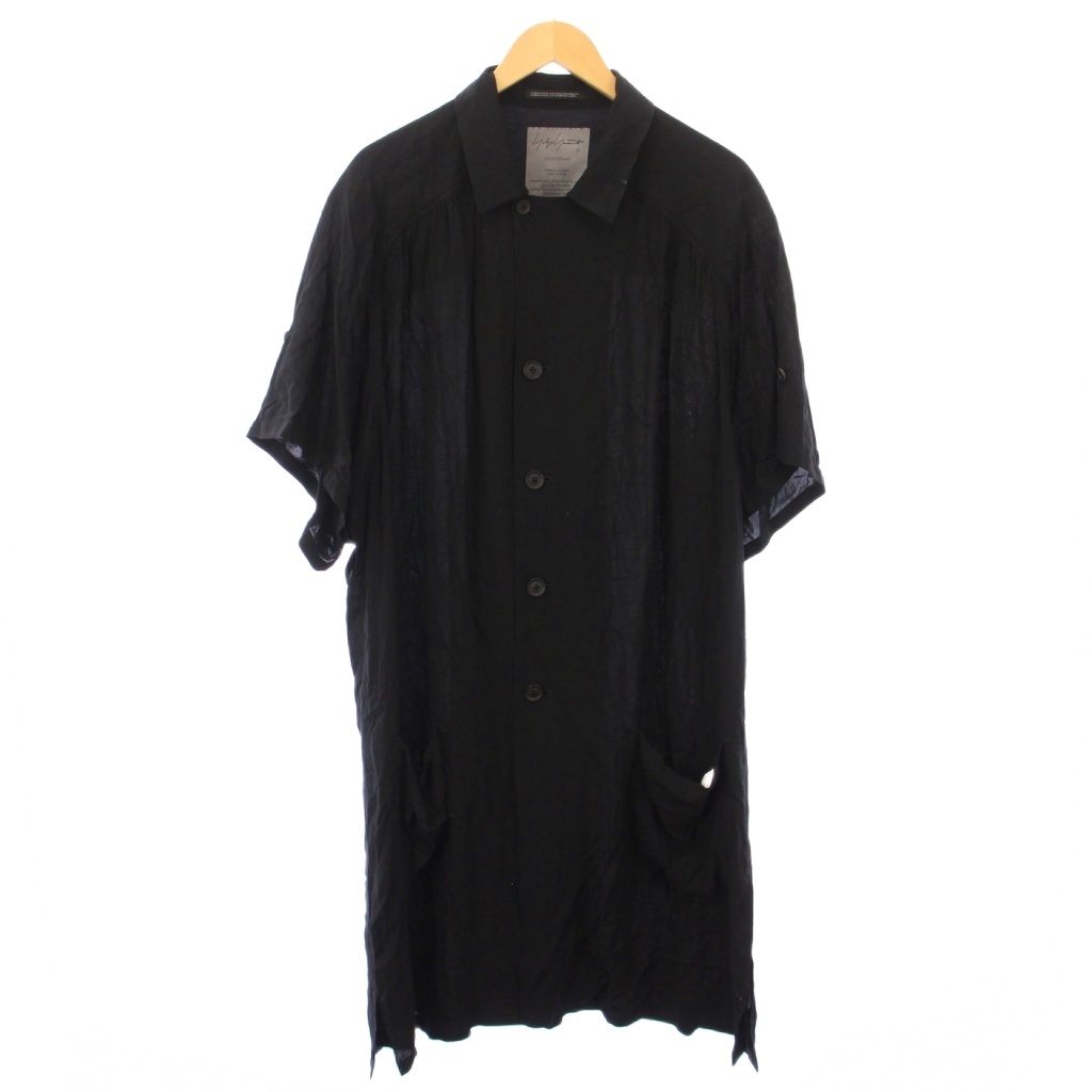 ヨウジヤマモト pour hommeセルロースシャツYOHJI YAMAMOTO セルロース