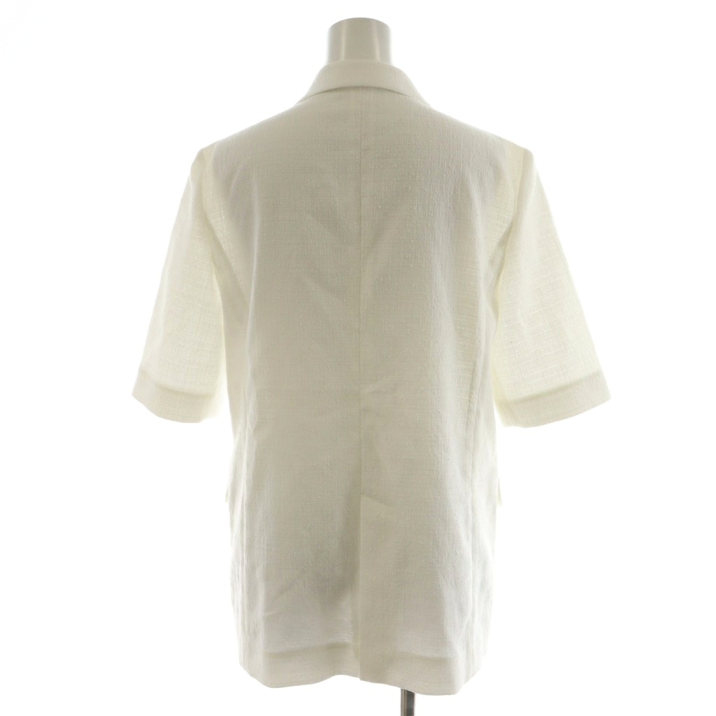 アナイ ANAYI 24SS ブッチャーハーフスリーブジャケット ダブル 半袖  