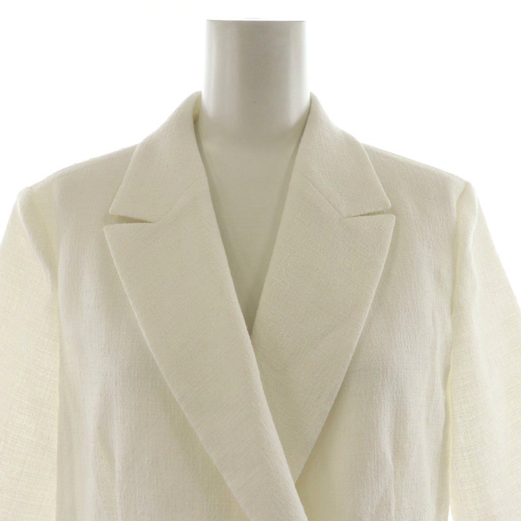 アナイ ANAYI 24SS ブッチャーハーフスリーブジャケット ダブル 半袖  