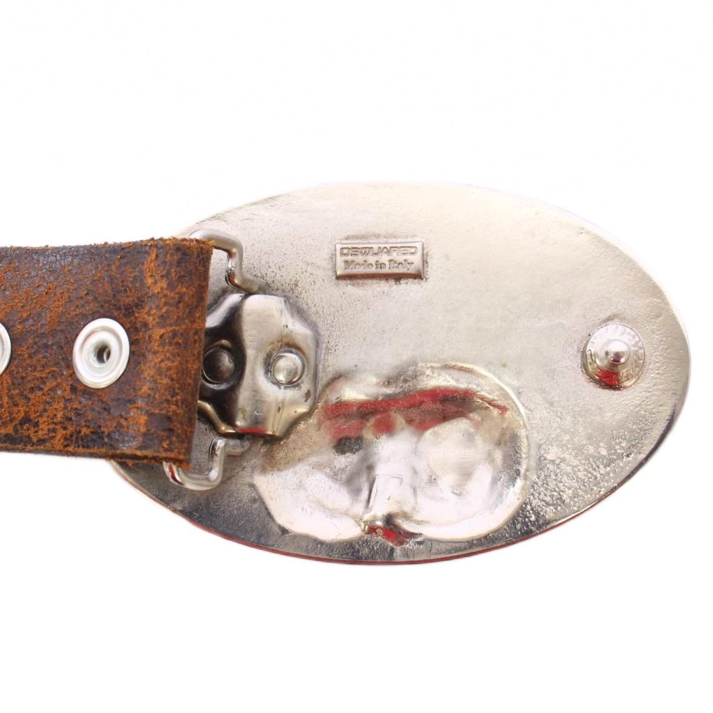 美品　レア✨　ディースクエアード　ベルト　レザー　チェリーバックル DSQUARED2 ディースクエアード チェリーバックル レザーベルト