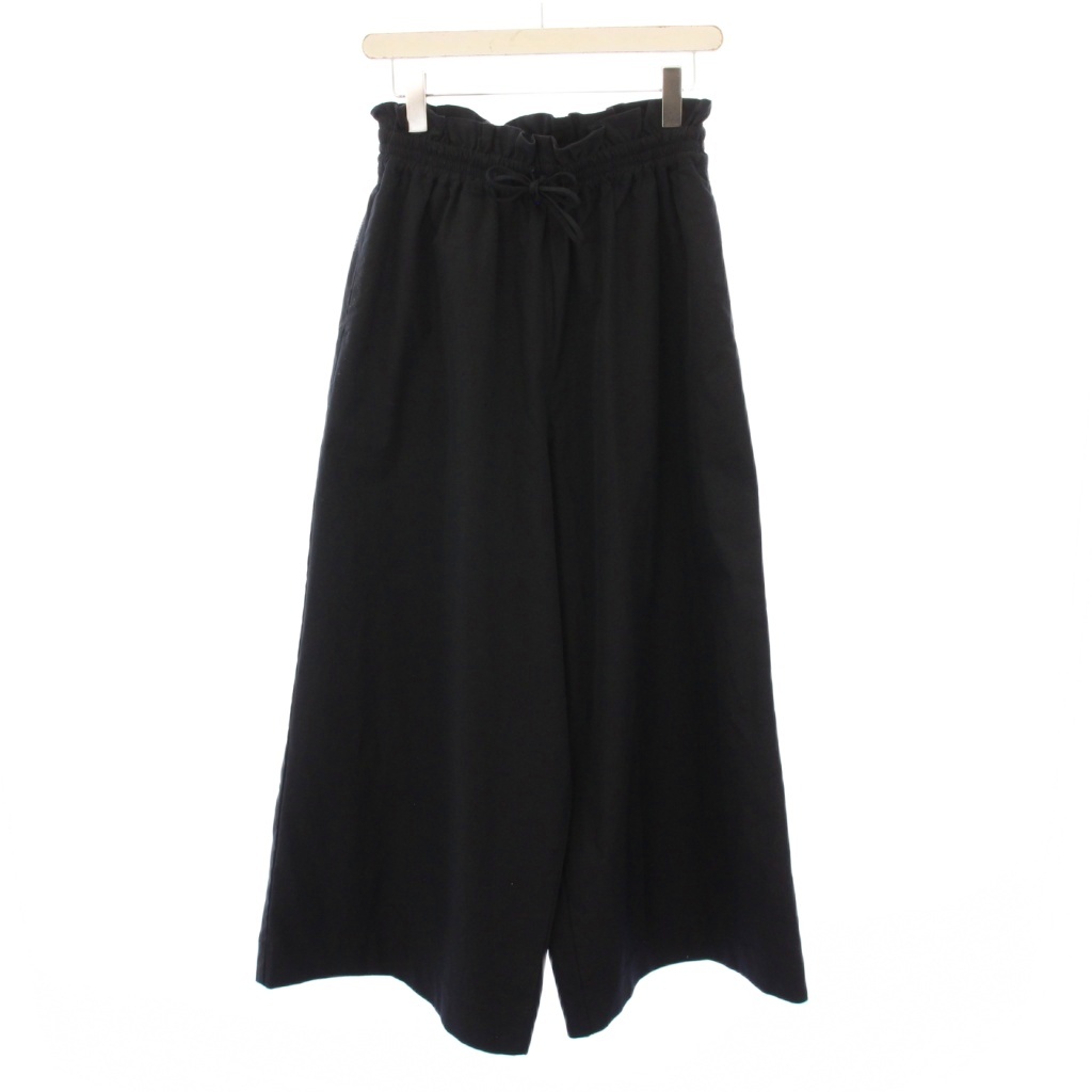 【中古】ヘリーハンセン HELLY HANSEN テレグライトワイドパンツ イージー ウエストゴム ストレッチ S 黒 ブラック HOW22322 /BB レディース 【ベクトル 古着】 250901