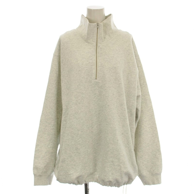 エーピーストゥディオ AP STUDIO 24AW ハーフジップ スウェット