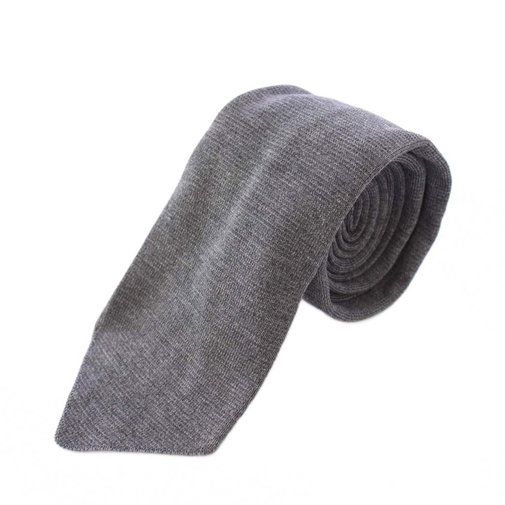 エルメス HERMES ネクタイ ニット レギュラータイ ストレッチ 無地