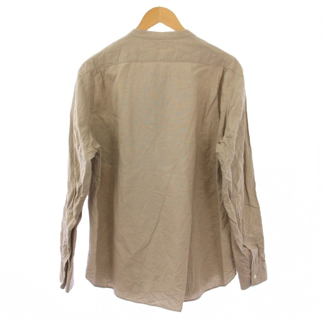 アーツアンドサイエンス / リネンシャツ 長袖 ベージュ　麻 アーツアンドサイエンス / リネンシャツ 長袖 ベージュ 麻