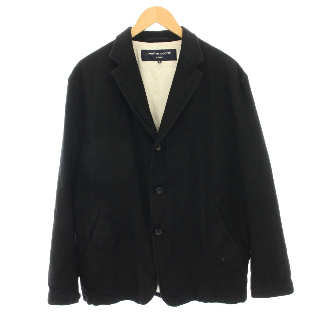 コムデギャルソンオム COMME des GARCONS HOMME ウールサージ製品縮絨 