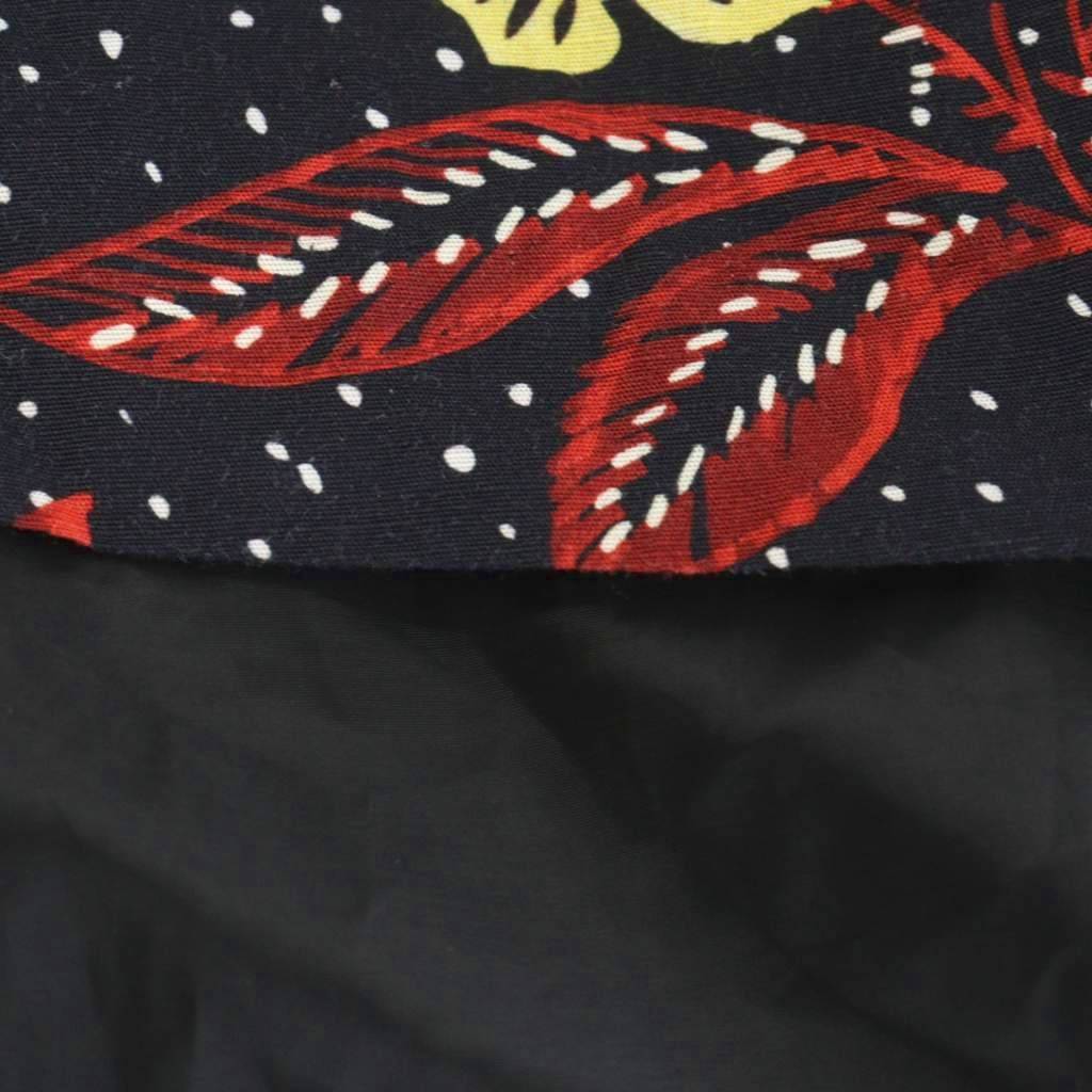 美品　グレースコンチネンタル　花柄　スカート　38 M ブラック マルチフラワー刺繍スカート / GRACE CONTINENTAL | GRACE