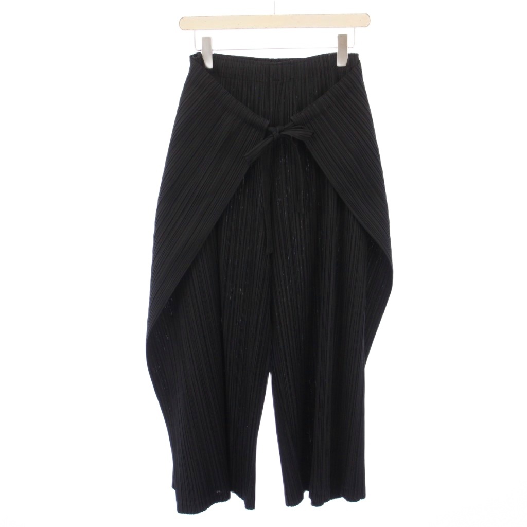 イッセイミヤケ プリーツプリーズ ワイドパンツ ISSEYMIYAKE プリーツ  