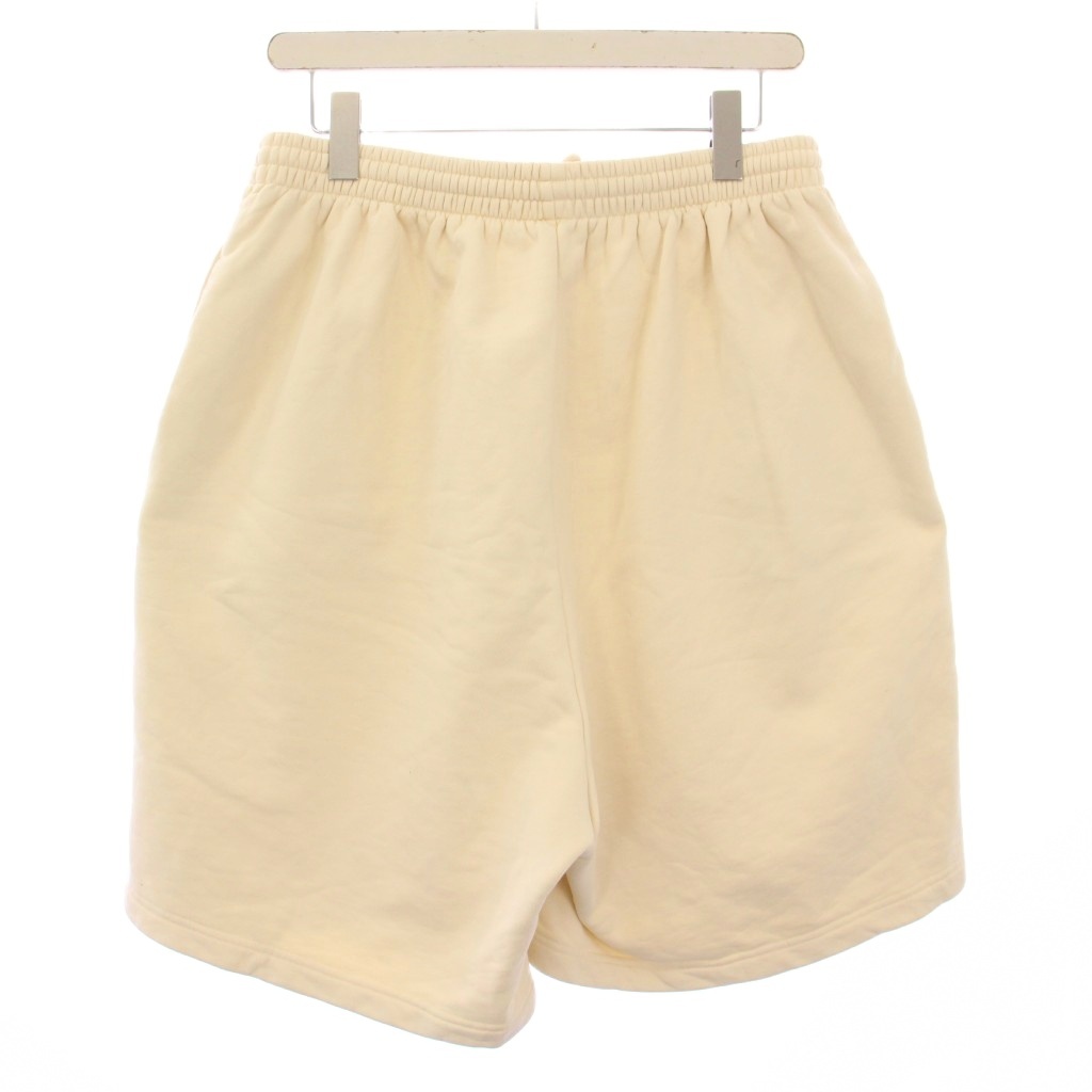 バレンシアガ BALENCIAGA ロゴ刺繍ワイドスウェットハーフパンツ