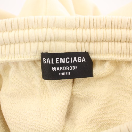 BALENCIAGA ロゴ刺繍 スウェットハーフパンツ BALENCIAGA ロゴ刺繍 スウェットハーフパンツ キャンペーンロゴ刺繍
