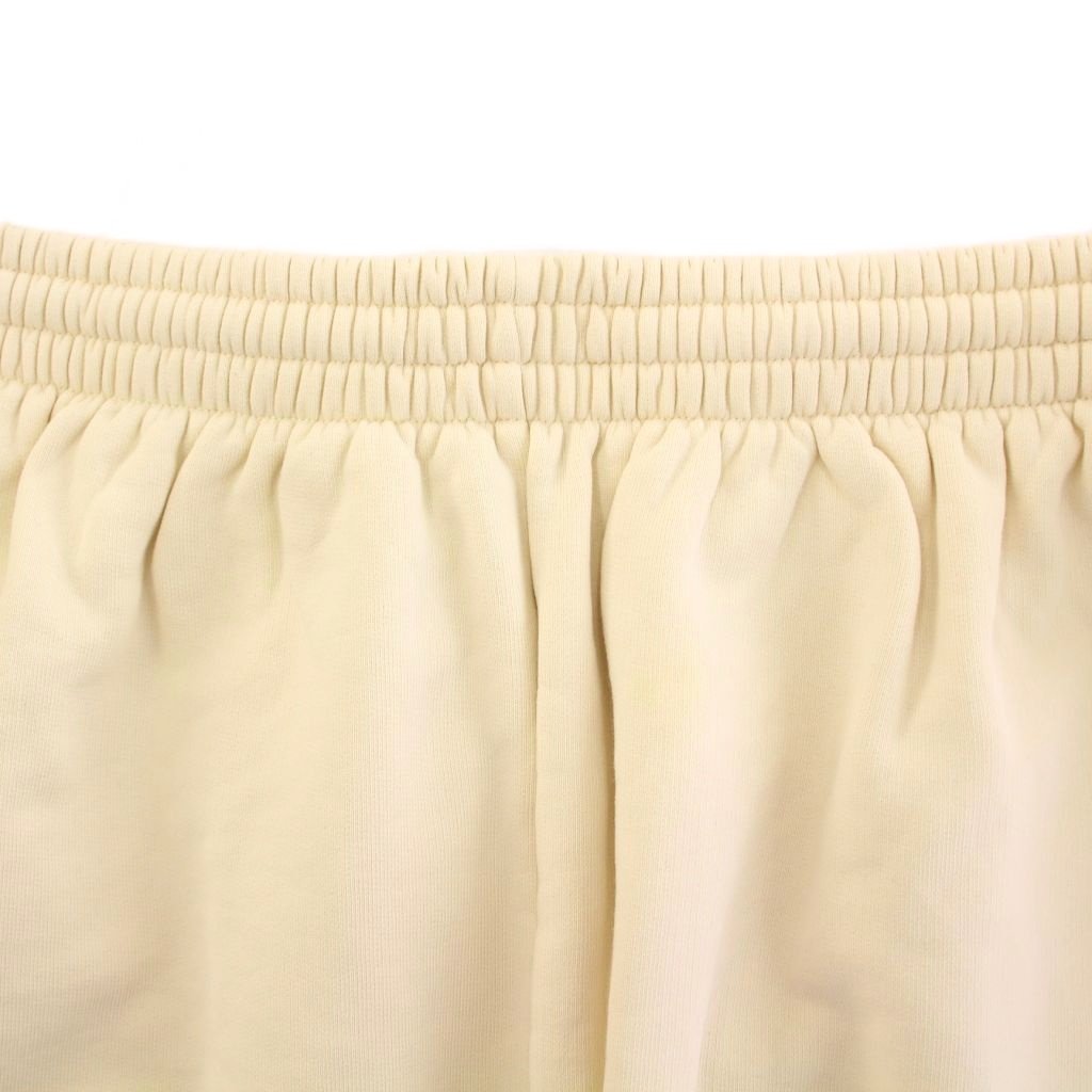 BALENCIAGA ロゴ刺繍 スウェットハーフパンツ バレンシアガ BALENCIAGA ロゴ刺繍ワイドスウェットハーフパンツ