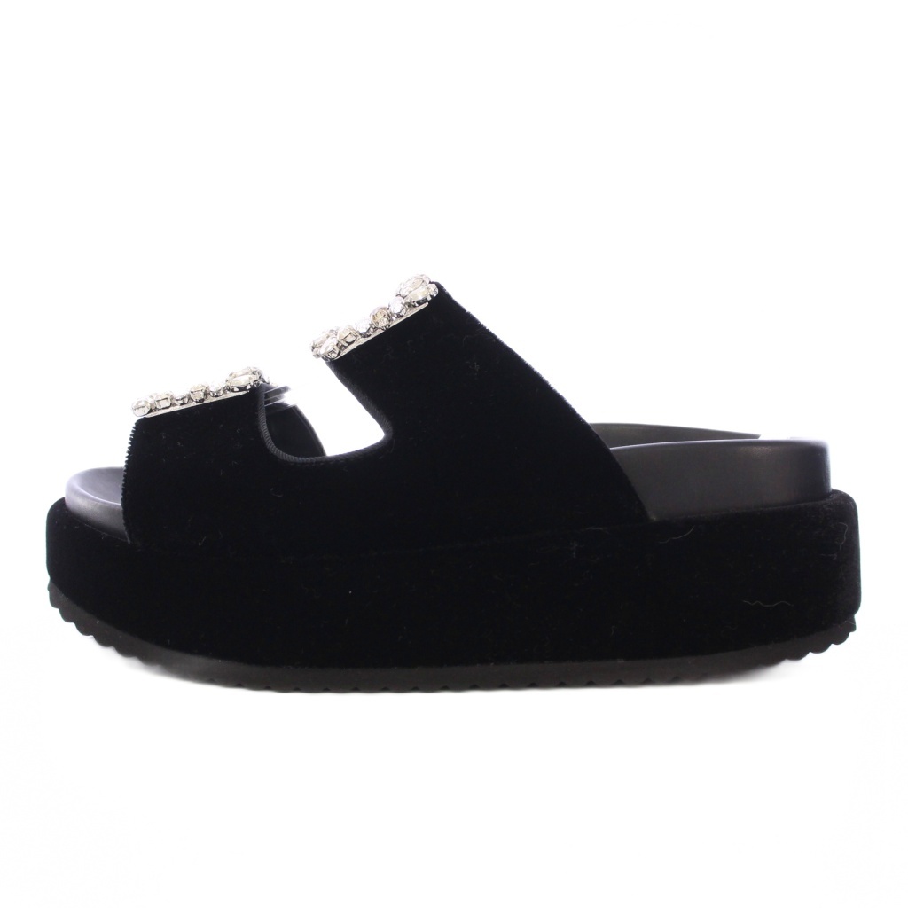 ツルバイマリコオイカワ Tsuru by Mariko ビジューサンダル