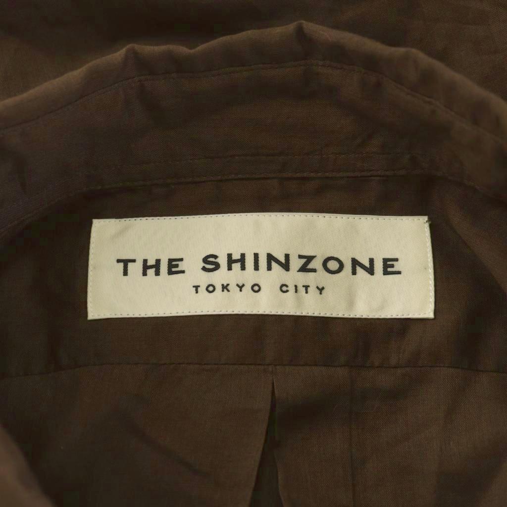 シンゾーン Shinzone SHEER DADDY SHIRT シャツ ブラウス 長袖 シアー