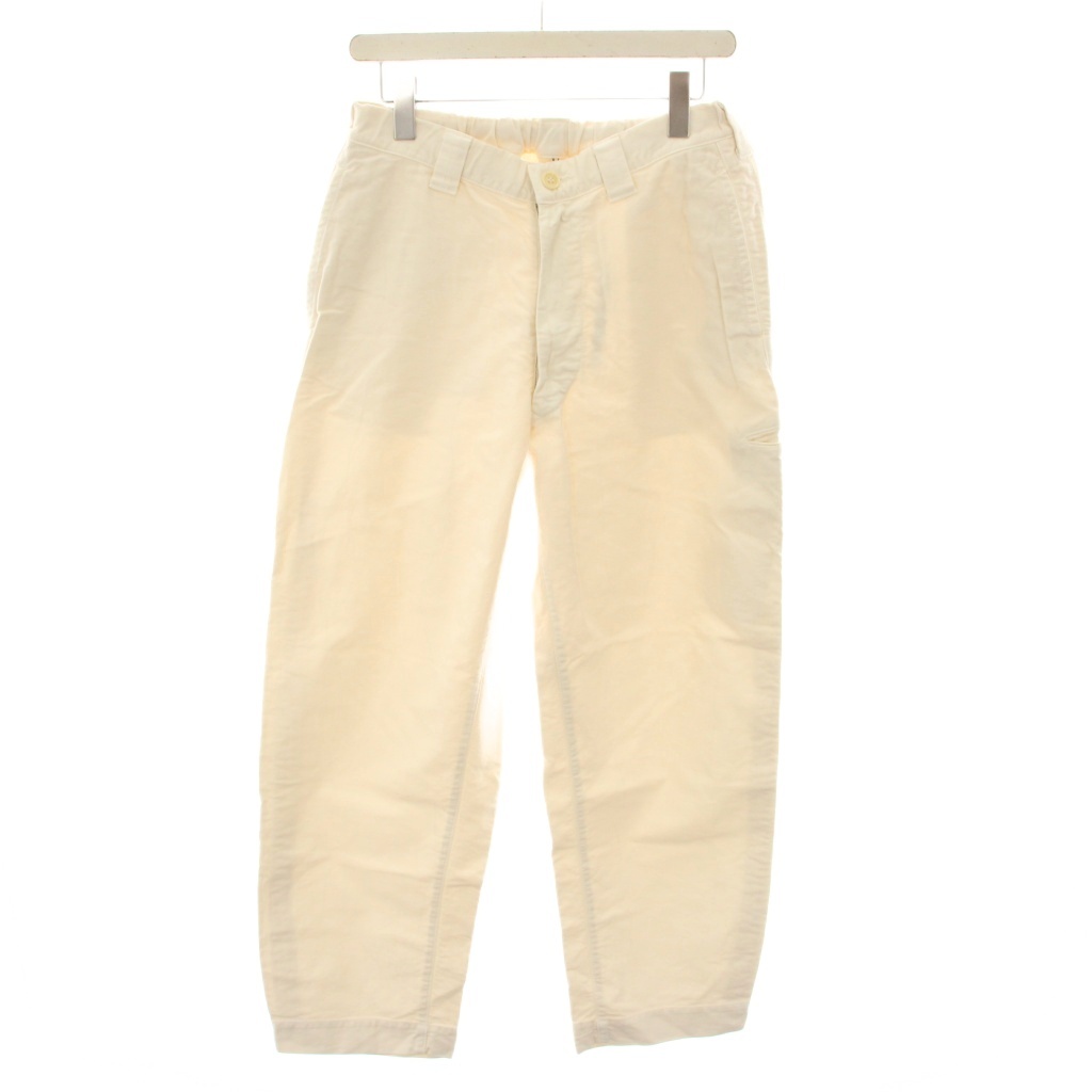 【中古】フォーティーファイブアールピーエム おこめサテンの908オンザビーチパンツ 1 白 80460161 レディース フォーティーファイブアールピーエム 45R 45rpm おこめサテンの908