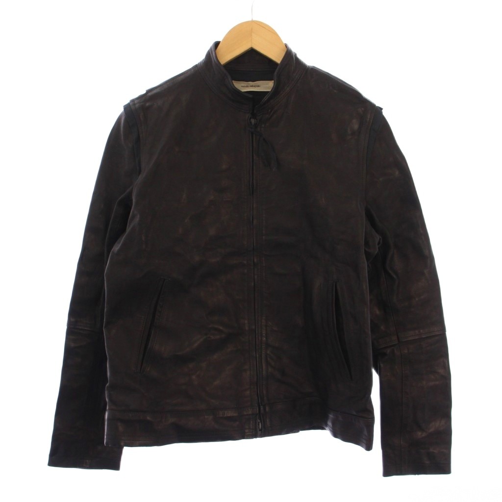 スズキ タカユキ suzuki takayuki ライダースジャケット レザー