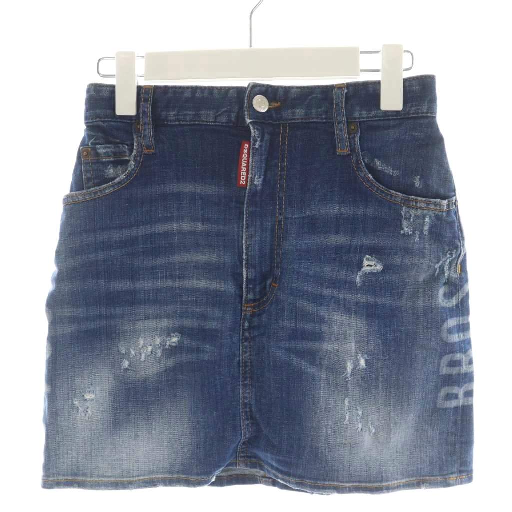 ディースクエアード DSQUARED2 Dalma Mini Skirt デニムスカート