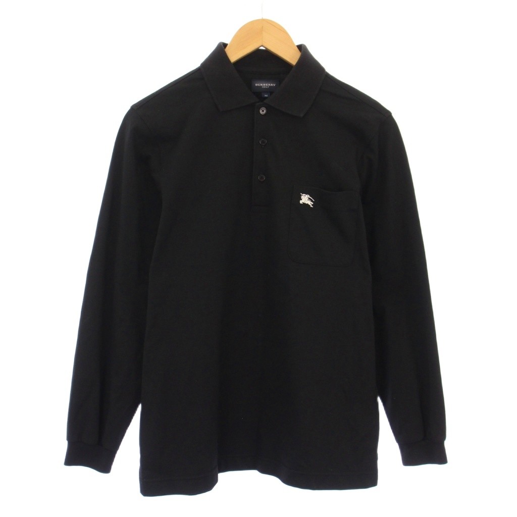 バーバリーゴルフ BURBERRY GOLF ポロシャツ 長袖 レギュラーカラー 