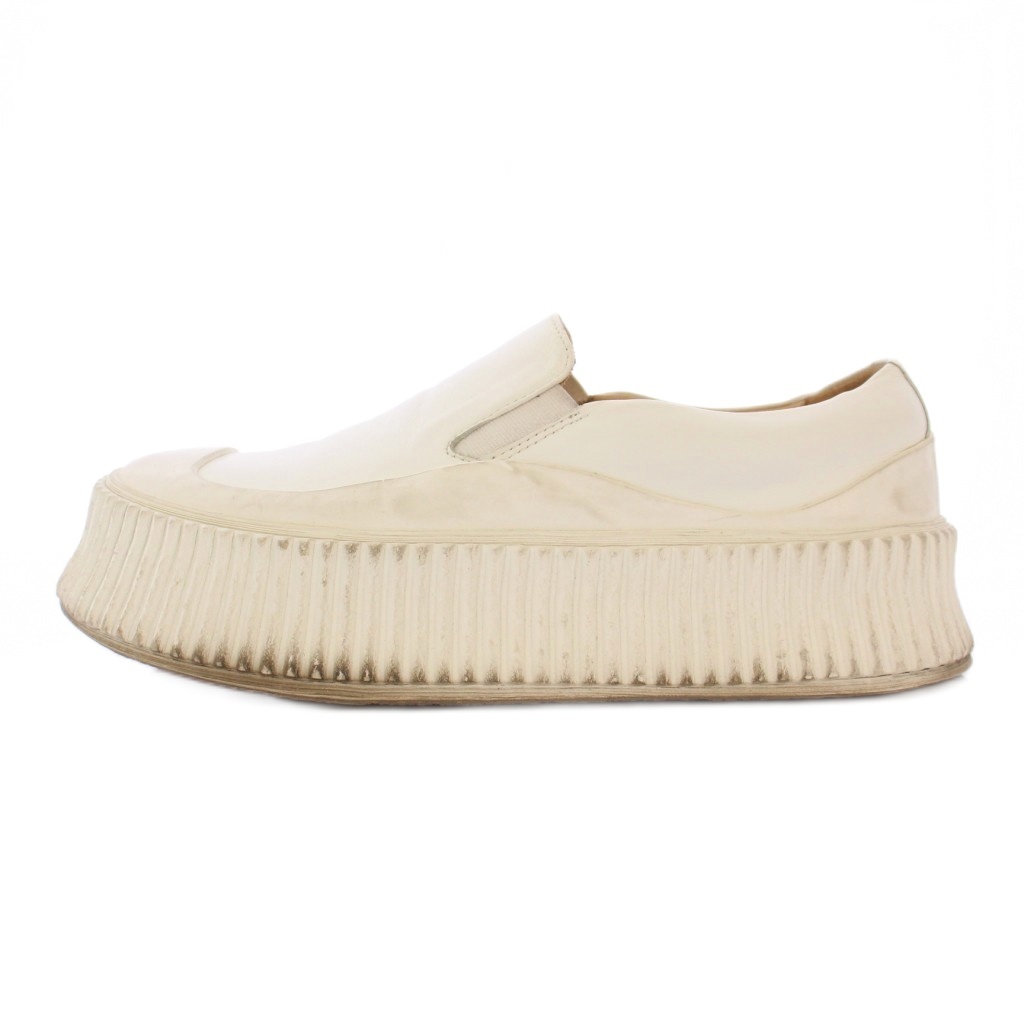 ジルサンダー JIL SANDER プラットフォームスリッポンスニーカー 