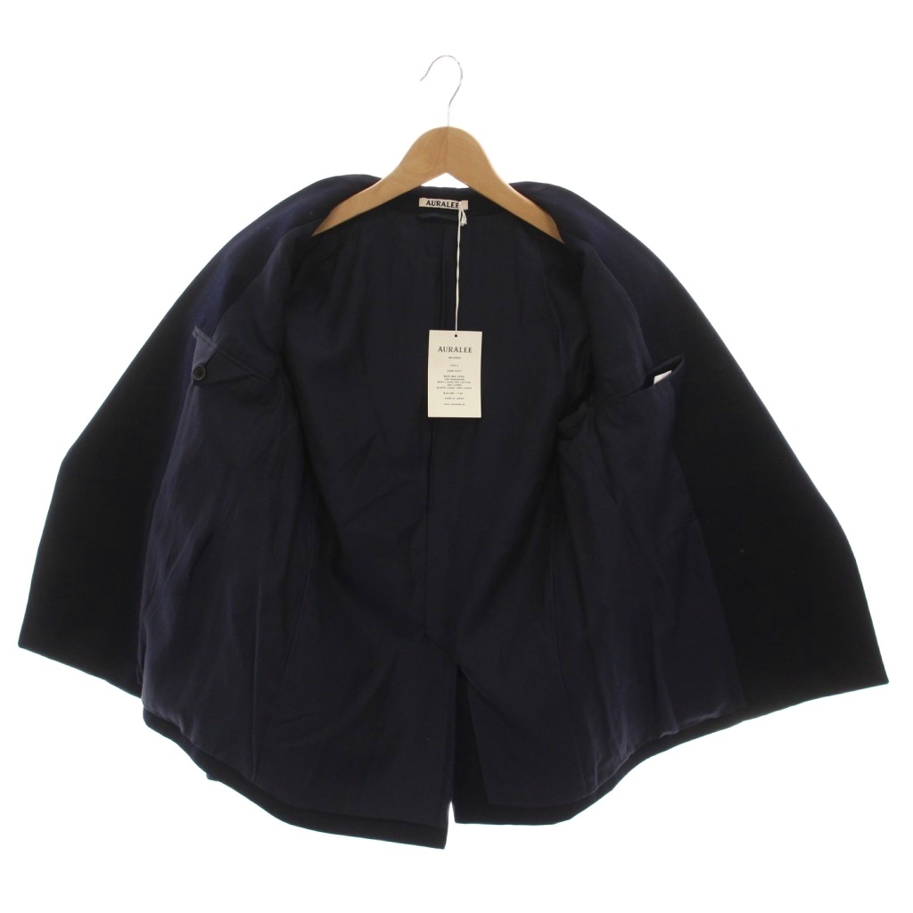 未使用品 オーラリー AURALEE テーラードジャケット ウール