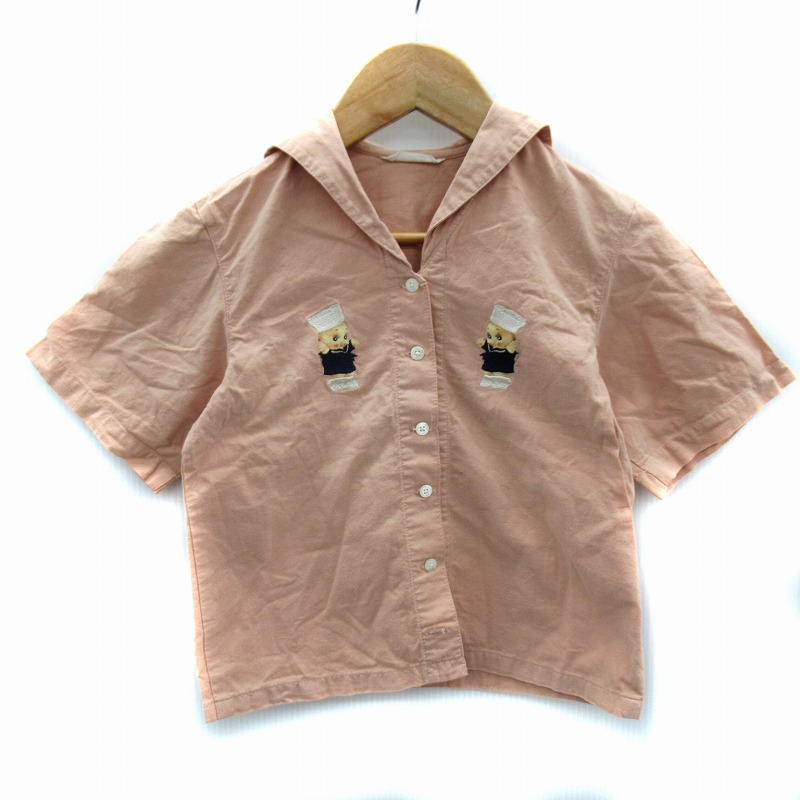 ベビーピンクハウス BABY PINK HOUSE カジュアルシャツ 半袖 セーラー 