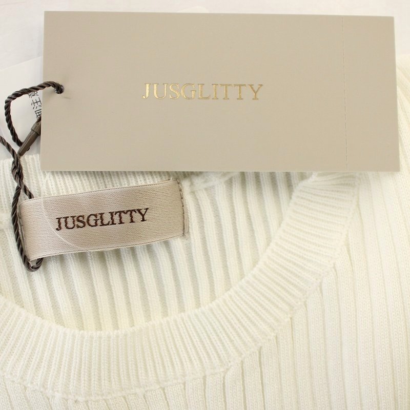 未使用品 ジャスグリッティー JUSGLITTY 25SS チュール