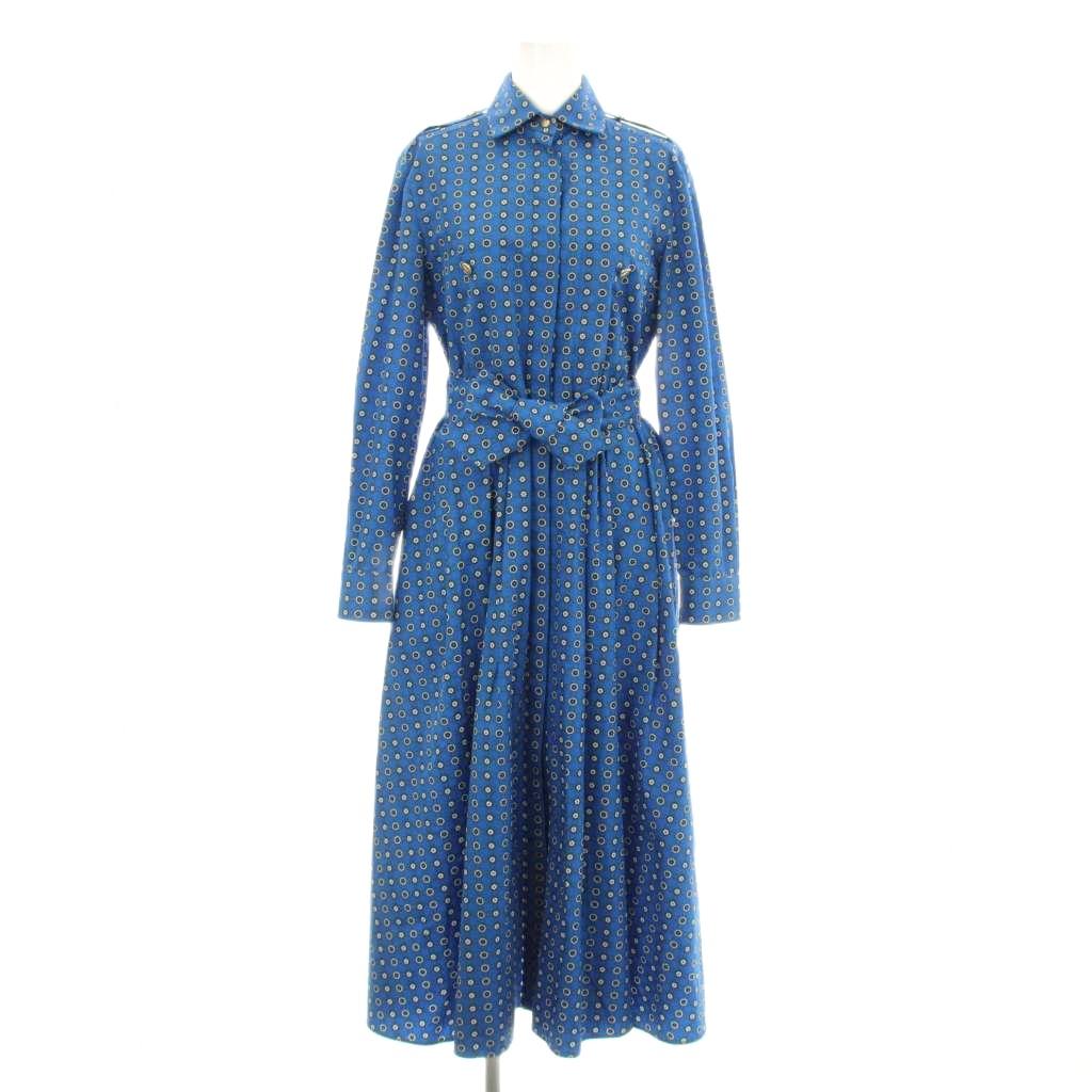 マックスマーラ MAX MARA シャツワンピース フレア ロング マキシ 長袖  