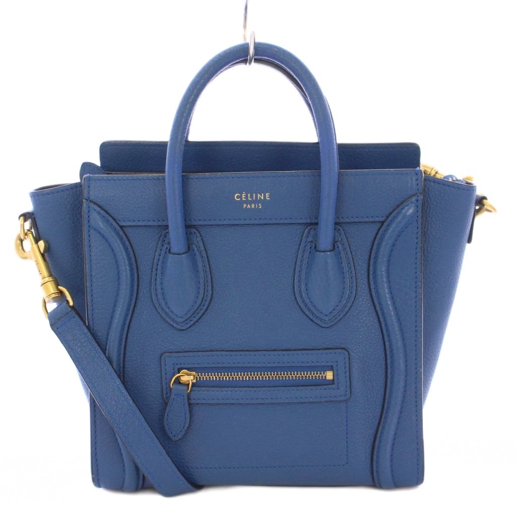 セリーヌ CELINE ラゲージ ナノショッパー 2WAY ハンドバッグ 