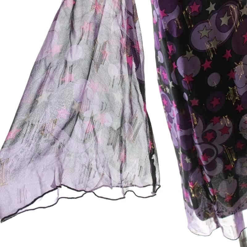 アナスイ ANNA SUI シルクチュニック 54-01-5513 シアー アナスイ ANNA SUI シルクチュニック 54-01-5513 シアー