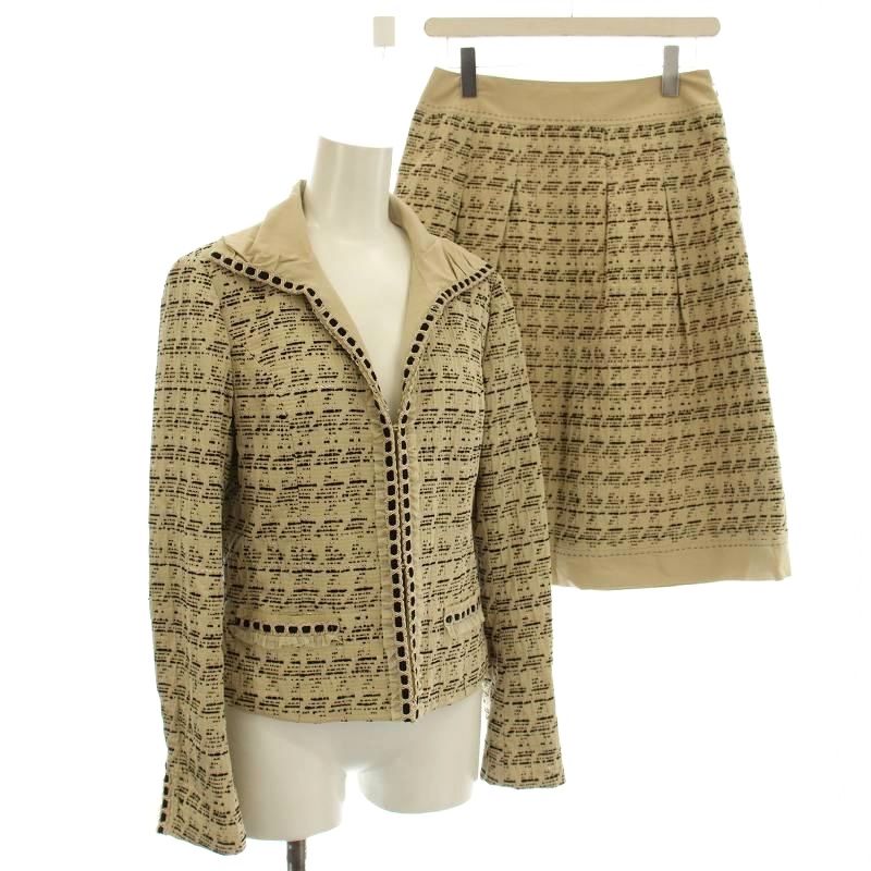 ヒロコビス HIROKO BIS スーツ セットアップ スカート ジャケット