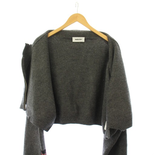 アンブッシュ AMBUSH 23AW KNIT ZIP CARDIGAN ニットジップ