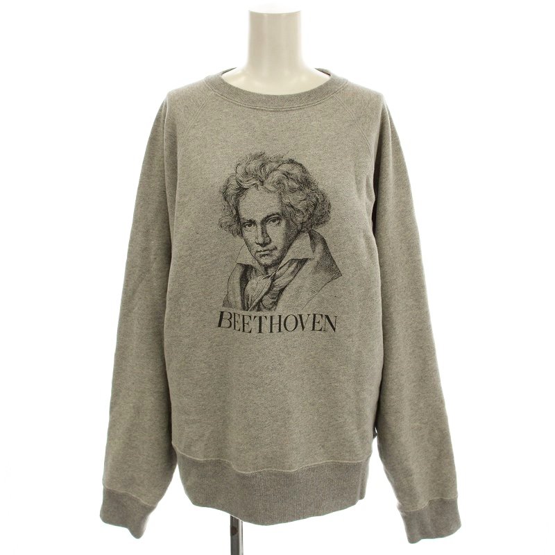 THE SHINZONE ベートーヴェン トレーナー Fサイズ シンゾーン Shinzone BEETHOVEN スウェット 23SMSCU14 ベートーヴェン