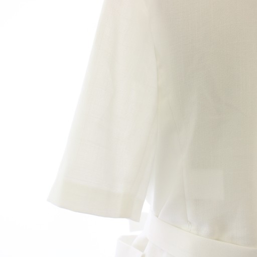 アナイ ANAYI 25SS リネンライクビエラ半袖 テーラードジャケット 36