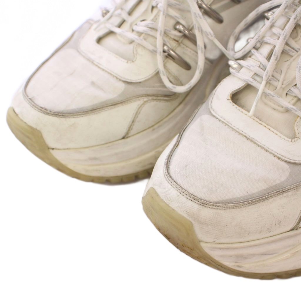 【美品✨】ルイヴィトン パルスライン スニーカー メンズ レザー 厚底 ホワイト ルイヴィトン LOUIS VUITTON RUN AWAY PULSE SNEAKER ラン