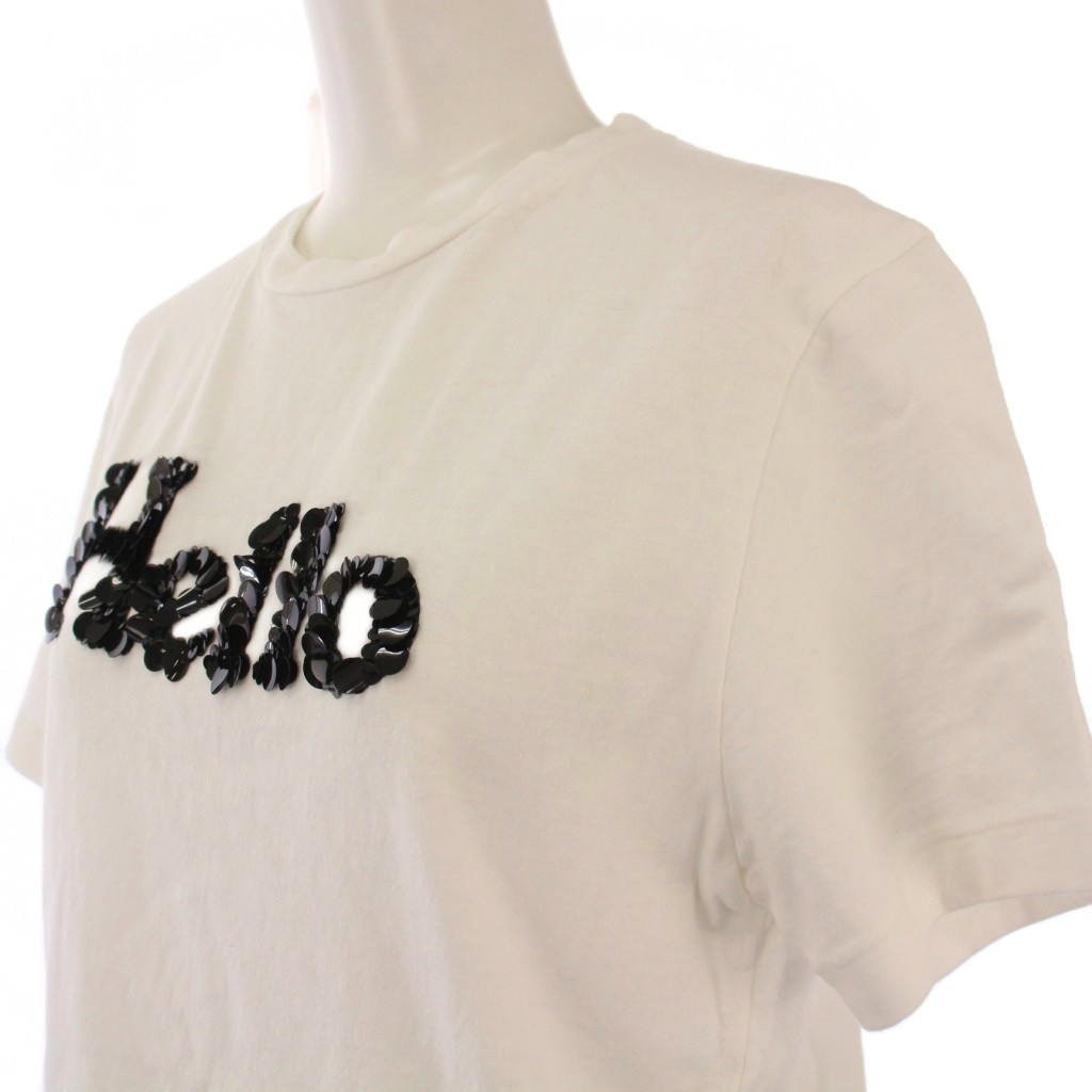 マディソンブルー MADISONBLUE 25SS HELLO TEE SPANGLE ハロー Tシャツ 