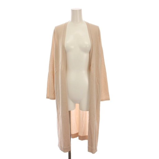 ANAYI ベージュ 長袖カーディガン アナイ ANAYI カーディガン ロング 薄手 羽織り 長袖 38 ピンク