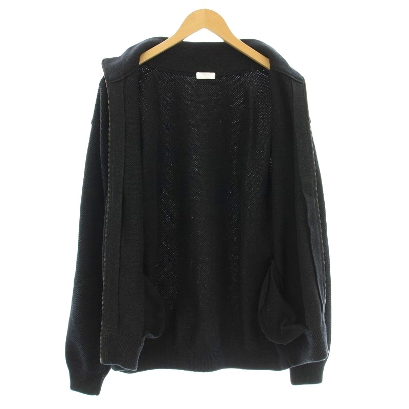 クレプスキュール crepuscule Moss Stitch Drivers ニット ジップ  