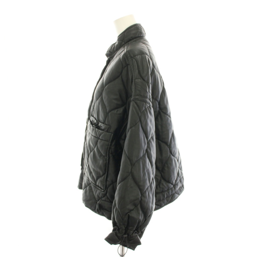 フェイクレザーパフジャケット - ブラック | ZARA Japan / 日本 ZARA