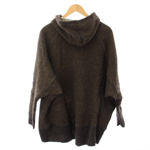 【中古】フォーティーファイブアールピーエム  45R 45rpm パーカー プルオーバー ニット 長袖 茶 7118118 /TK メンズ フォーティーファイブアールピーエム 45R 45rpm パーカー プルオーバー