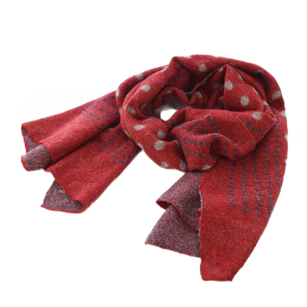 フォーティーファイブアールピーエム 45R 45rpm ウール縮絨 マフラー