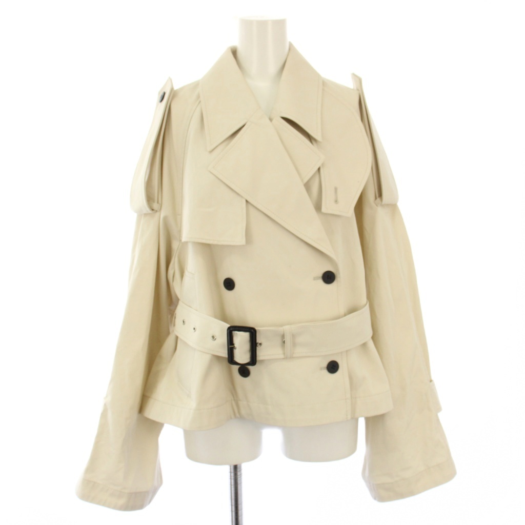 アドーアショートコート ベージュ ADORE(アドーア)｜ソリッドウール