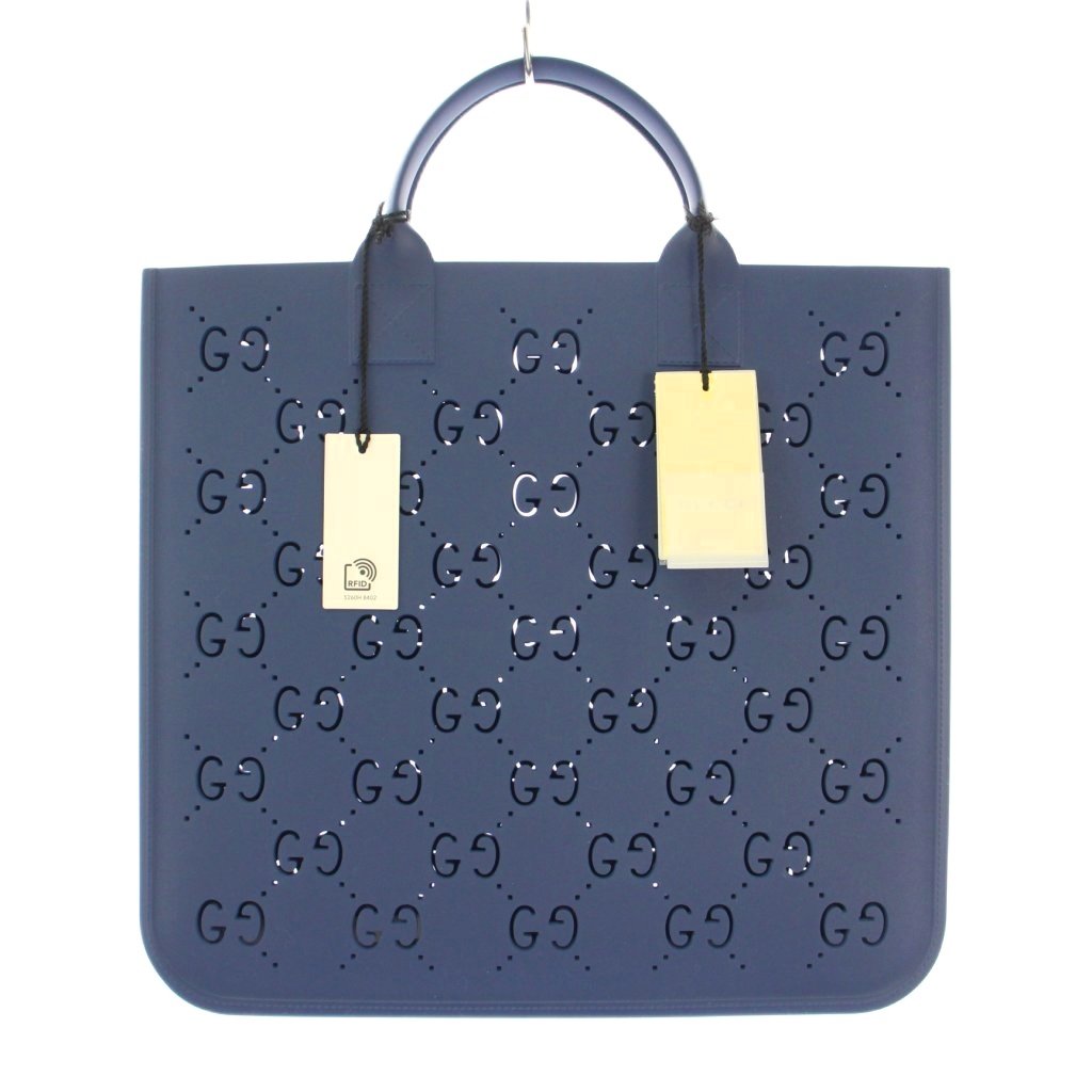 未使用品 グッチ GUCCI GGスプリームチルドレンズ ラバー トートバッグ