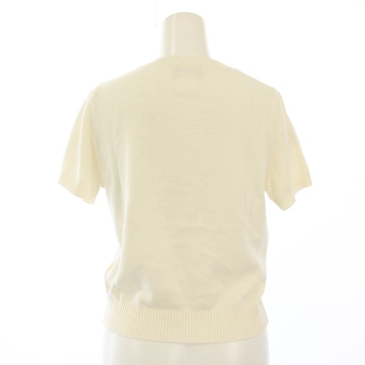 シャネル CHANEL UNIFORM 24SS ココマーク ニット セーター 半袖 刺繍