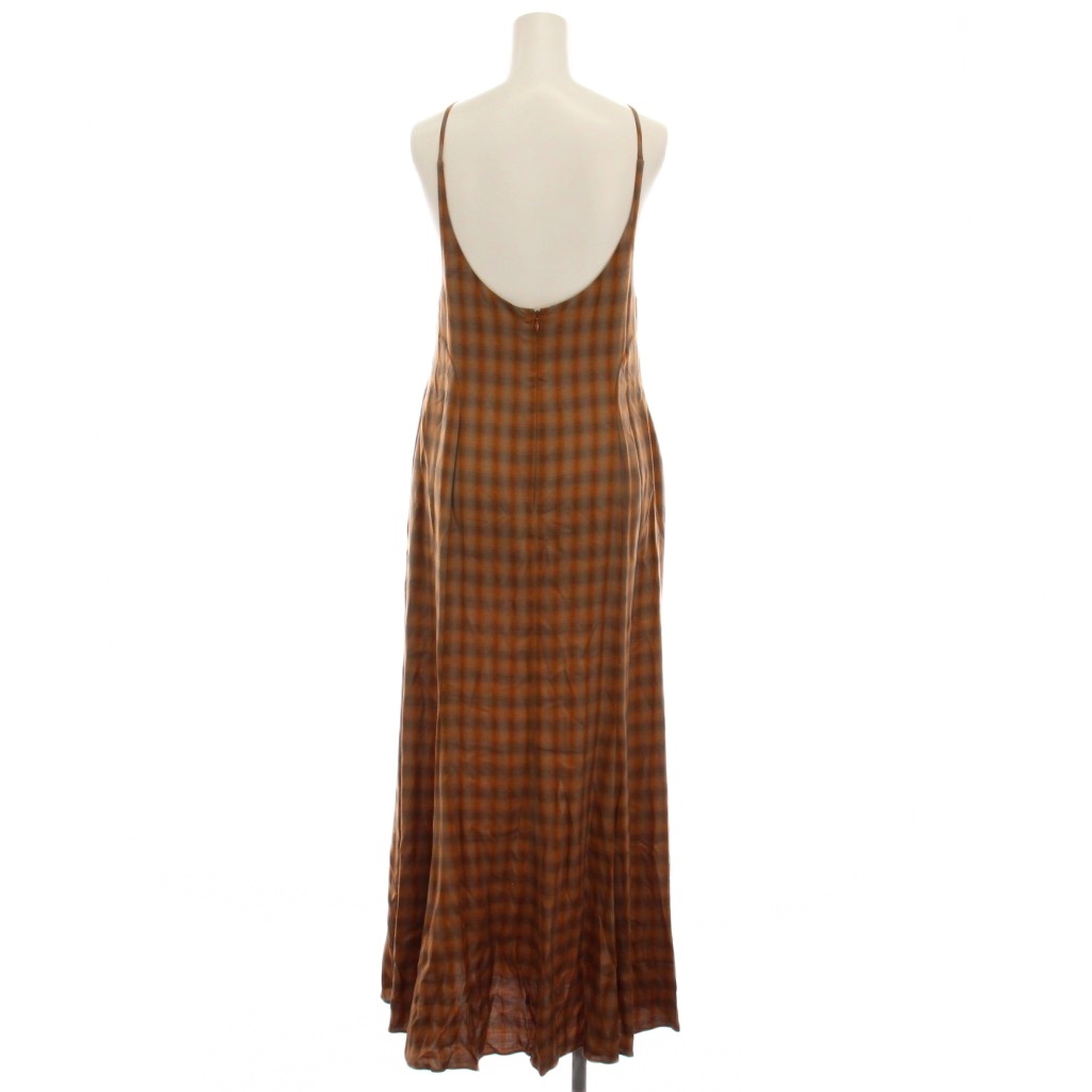 未使用品 マメクロゴウチ Mame Kurogouchi 23SS Linen Mix Ombre Check 