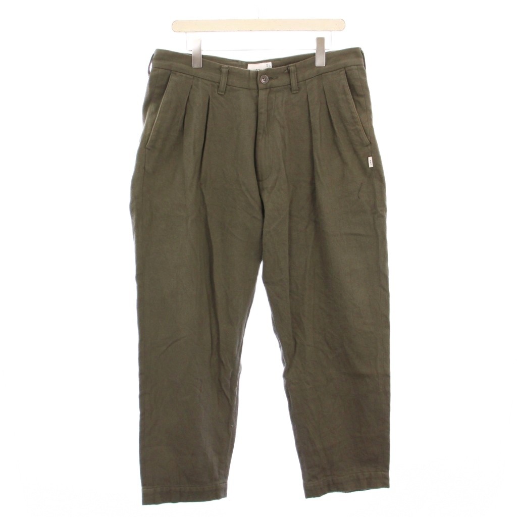 ダブルタップス WTAPS TUCK 01 TROUSERS COTTON FLANNEL タック01